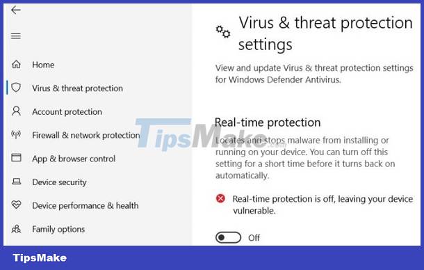 Windows Defender automatically deletes Windows 10+11 files, how to fix the error? Picture 9