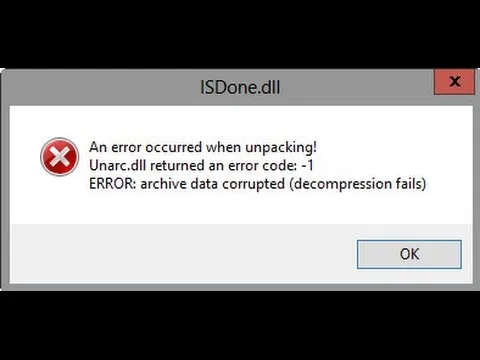 Error Isdone.dll Error - Causes and Solutions: Main Insights