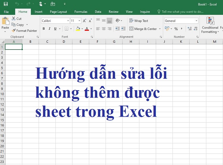 Error of Not Being Able to Add Sheets in Excel, How to Fix: Main Insights