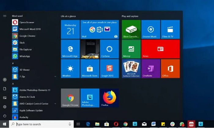 Fix Error of Not Being Able to Click on the Start Menu Bar in Windows 10