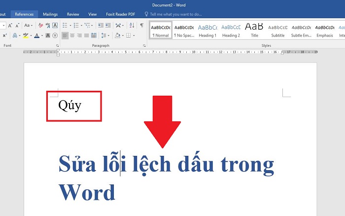 Fixing misalignment errors in Word is extremely easy and fast