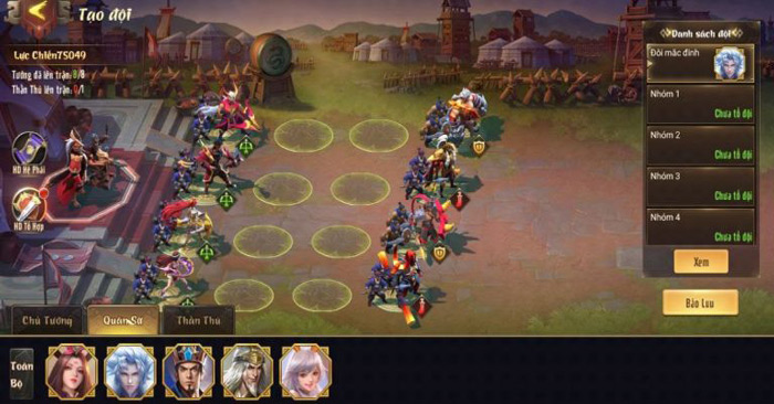 Hello General: Suggestions for Building the Ngo Quoc Squad: Main Insights