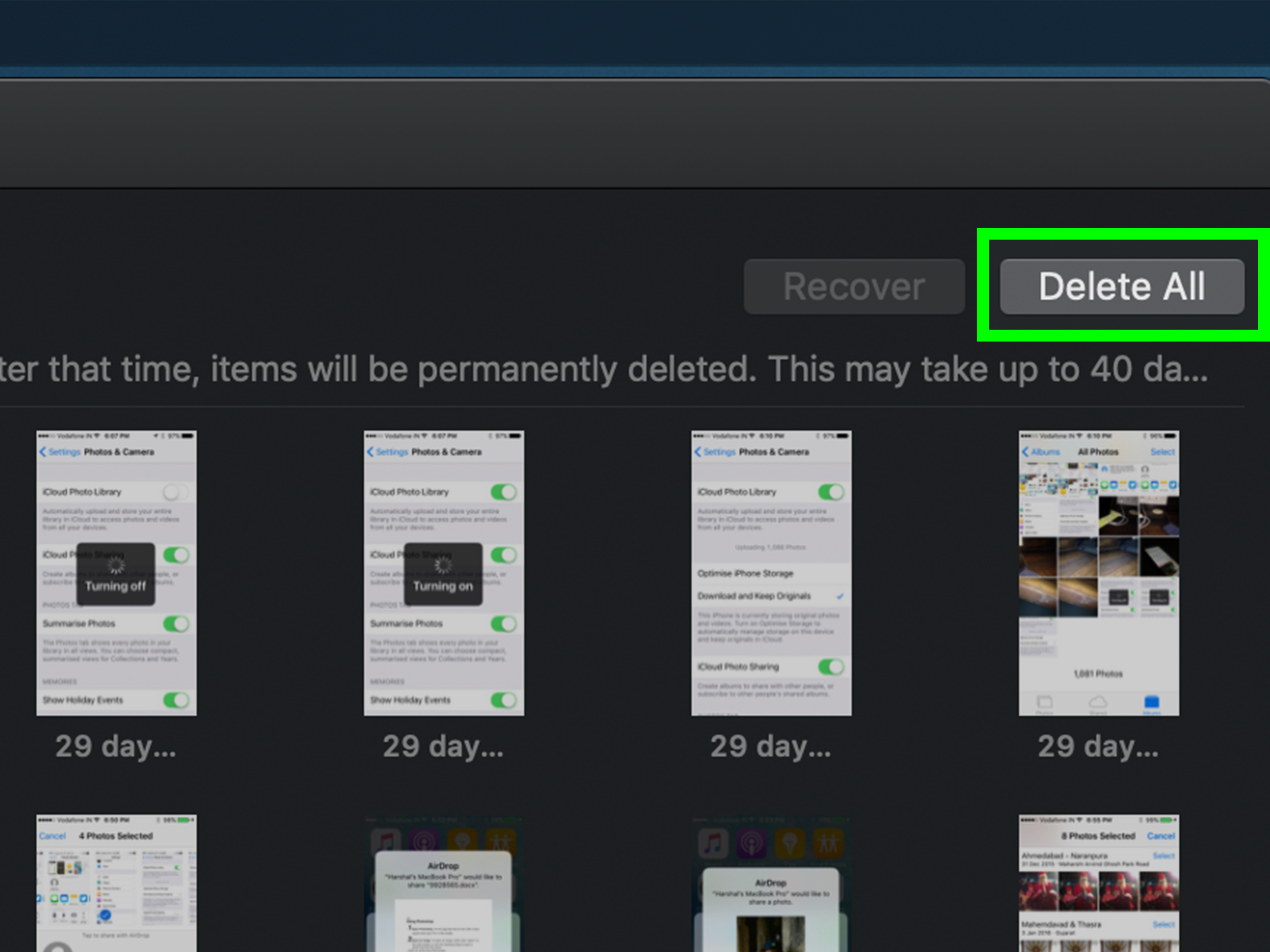 How to Delete All Photos on iPhone: Clear Instructions