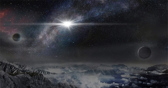 Hubble Telescope Extremely Rare Photo of the Moment of the Supernova Explosion