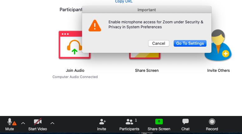 Mic Zoom has an exclamation mark error, learn how to fix it - TipsMake.com