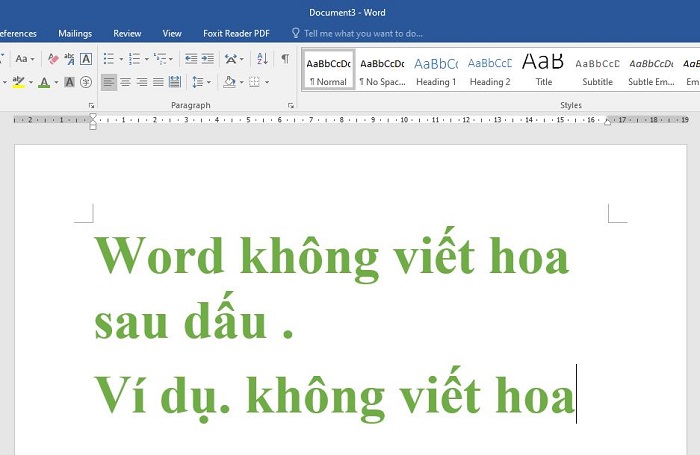 Word Error Does Not Capitalize After a Period and How to Fix It Effectively