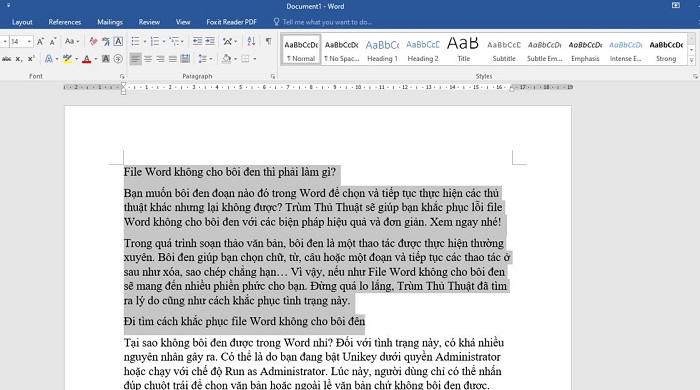 Word File Does Not Allow Highlighting, What Should I Do: What to Know