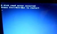 A disk read error occurred when installing Windows. How to fix it?