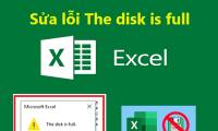 Everything you need to know about The disk is full error in Excel