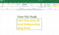 Excel Can't Get New Lines, What Should I Do?