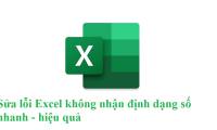 Handle Excel that does not recognize fast - standard number formats