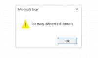 Helps you fix too many formatting errors in Excel