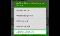 How to Add a Bookmark Shortcut to Your Home Screen (Android)