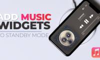 How to add Apple Music widget to StandBy iPhone