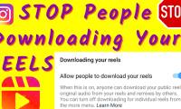 How to block others from downloading Instagram Reels videos