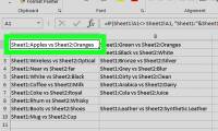 How to Compare Data in Excel