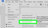 How to Convert Word Files to PDF Format