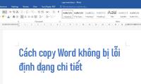 How to copy Word without detailed formatting errors
