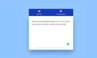 How to create a word counter in JavaScript