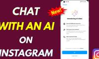 How to create AI chat on Instagram
