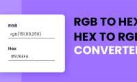How to design a HEX to RGB converter using ReactJS