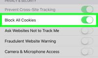 How to Enable Cookies on Safari