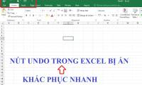 How to find the hidden Undo button in Excel quickly and easily