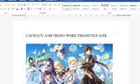 How to save images in Word as image files?