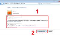 How to set a computer password on Windows 10,8,7