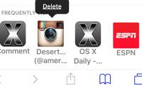 How to turn off frequent access on Safari