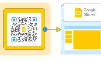 Instructions for creating QR codes in Google Slides