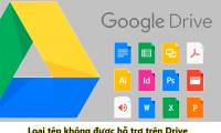 Share information about file types that are not supported on Drive