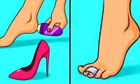 Tips for wearing high heels all day without worrying about foot pain