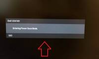 What does the computer entering power save mode signal? How to fix?
