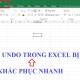How to find the hidden Undo button in Excel quickly and easily