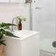 Plants suitable for growing in the toilet help deodorize and clean the air