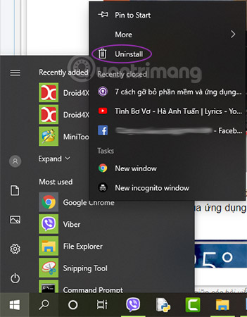 10 ways to delete applications on Windows computers, fastest to uninstall Windows software Picture 10