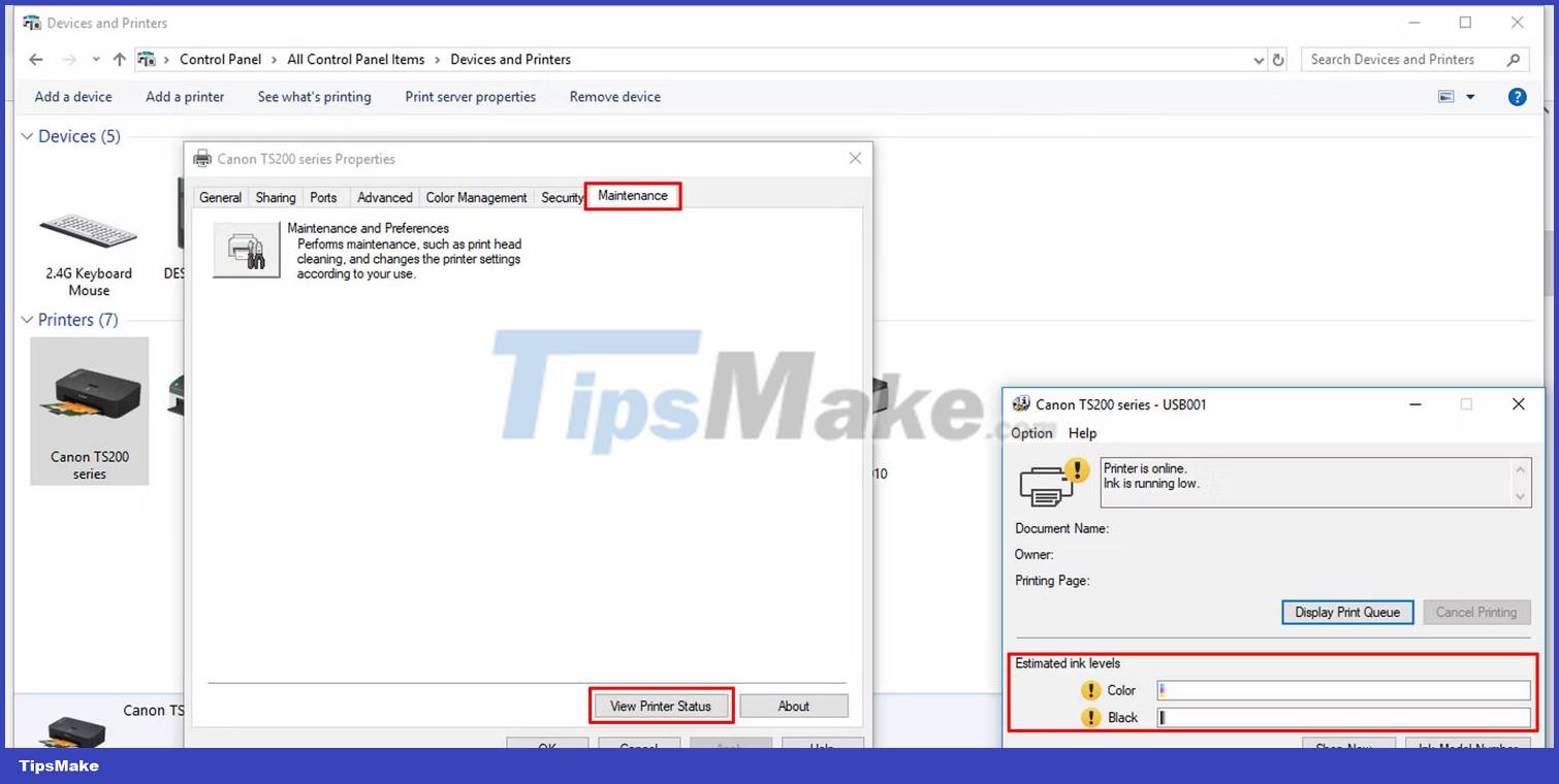 10 ways to fix the problem of printer printing blank pages Picture 1