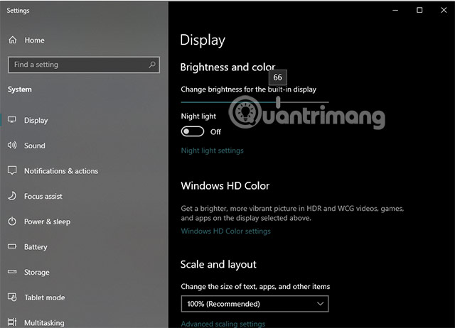 15 ways to adjust the brightness of computer and laptop screens Picture 3