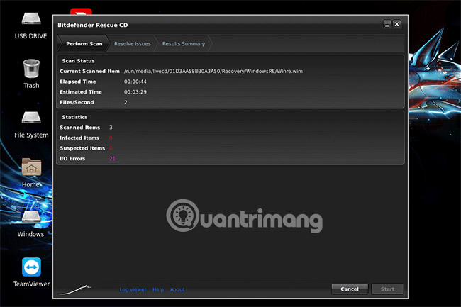 16 anti-virus boot disks when Windows cannot be started Picture 5