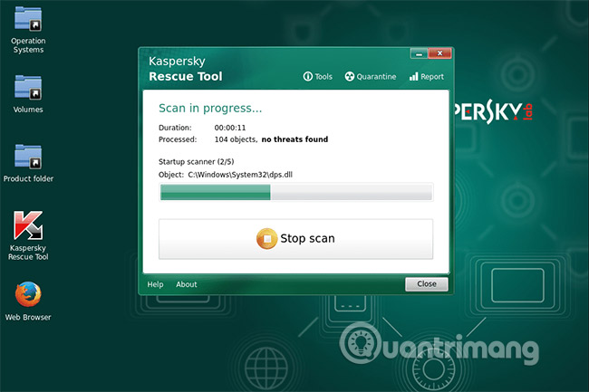 16 anti-virus boot disks when Windows cannot be started Picture 8