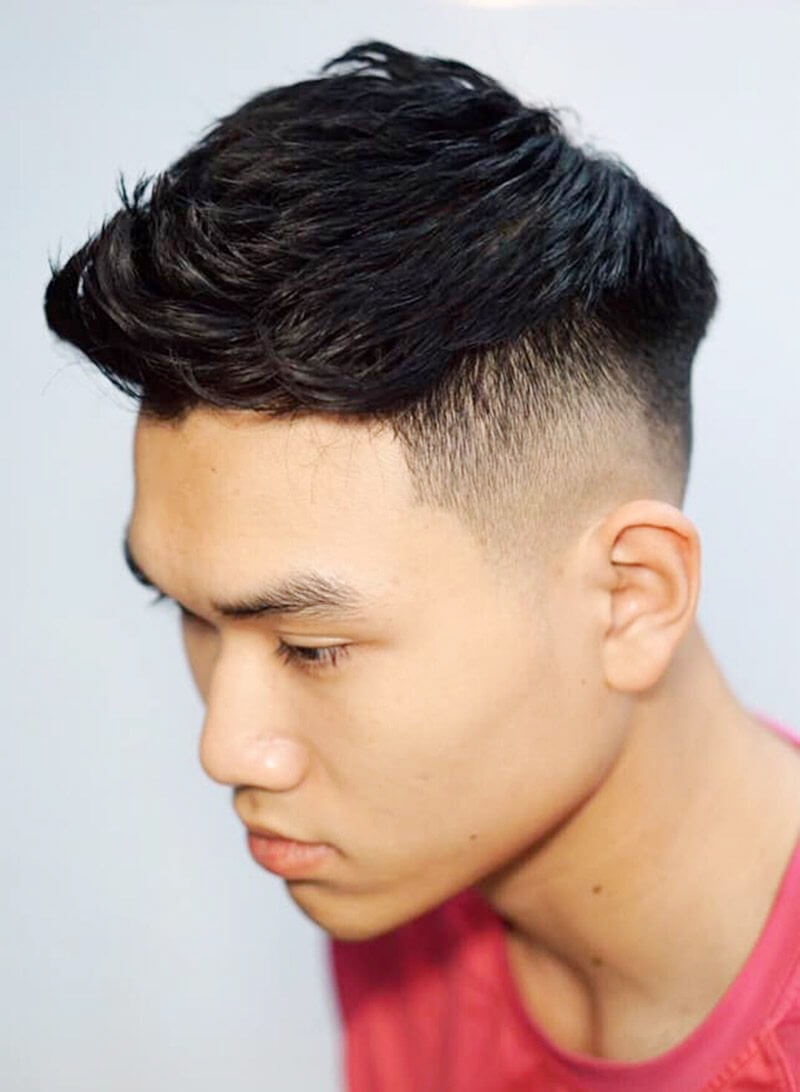 30+ The most beautiful short hairstyles for men with round faces Picture 9