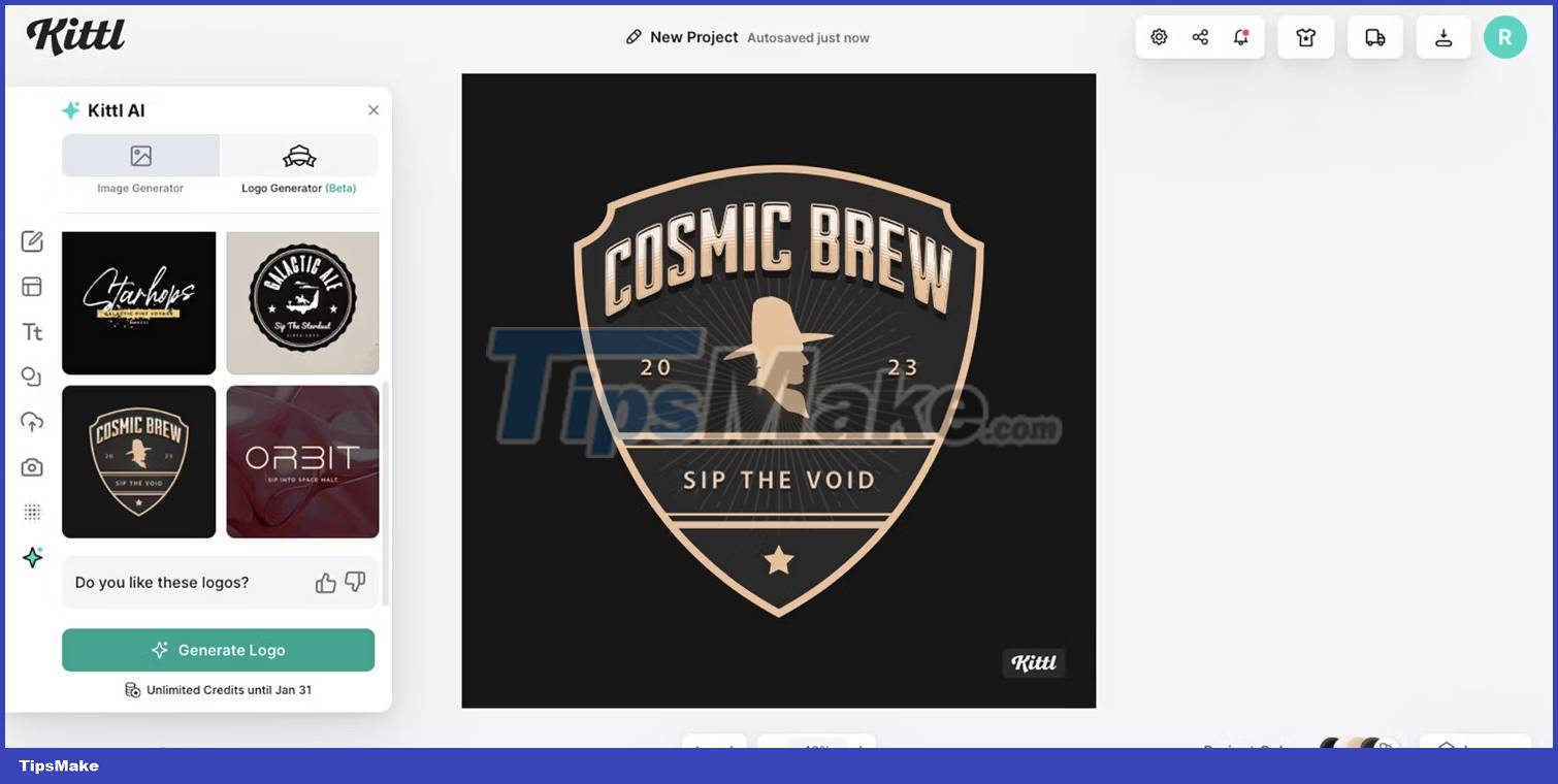 4 different ways to create a logo with Kittl Picture 9