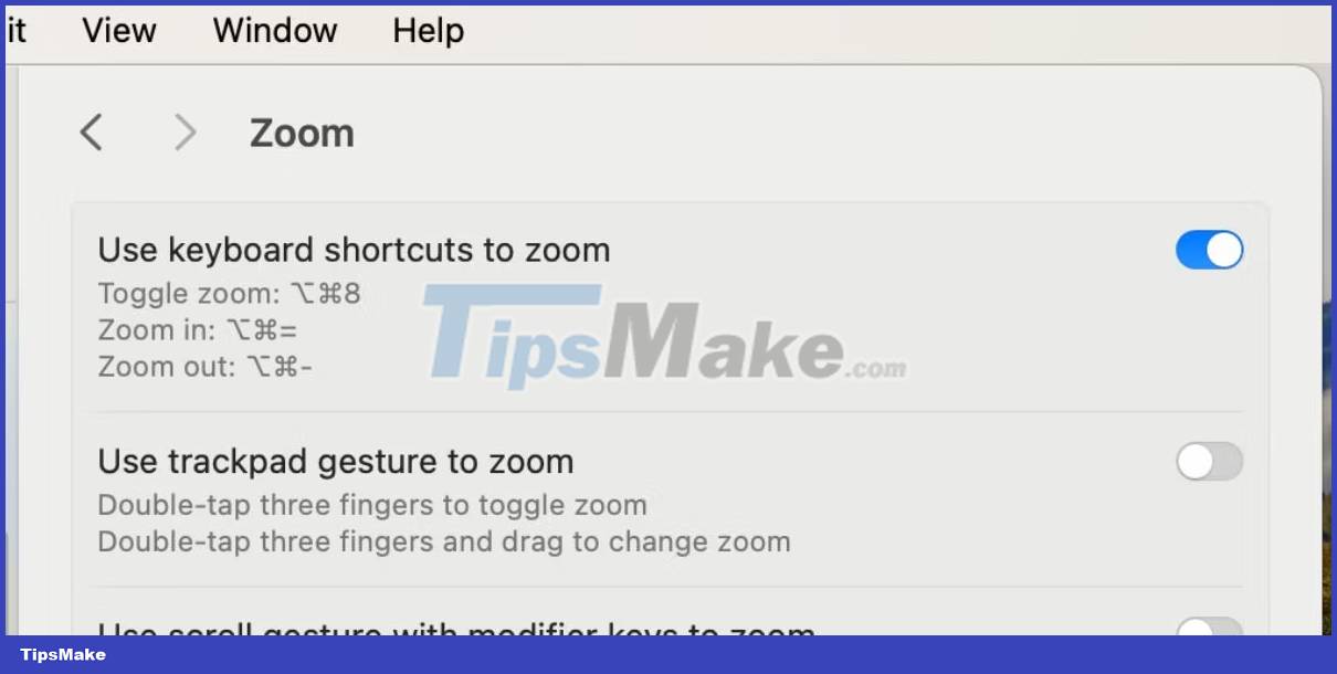 4 methods to zoom in and out on Mac Picture 7