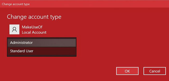 4 ways to change user account type in Windows Picture 2
