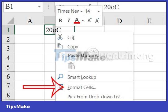 4 ways to insert the Celsius symbol in Excel on all versions Picture 4