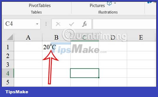 4 ways to insert the Celsius symbol in Excel on all versions Picture 6