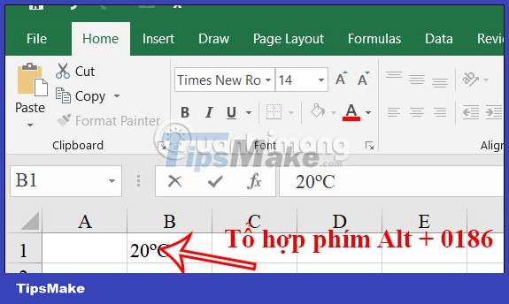 4 ways to insert the Celsius symbol in Excel on all versions Picture 8