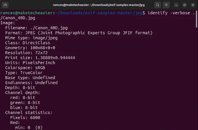 5 best EXIF tools to hide image information in Linux