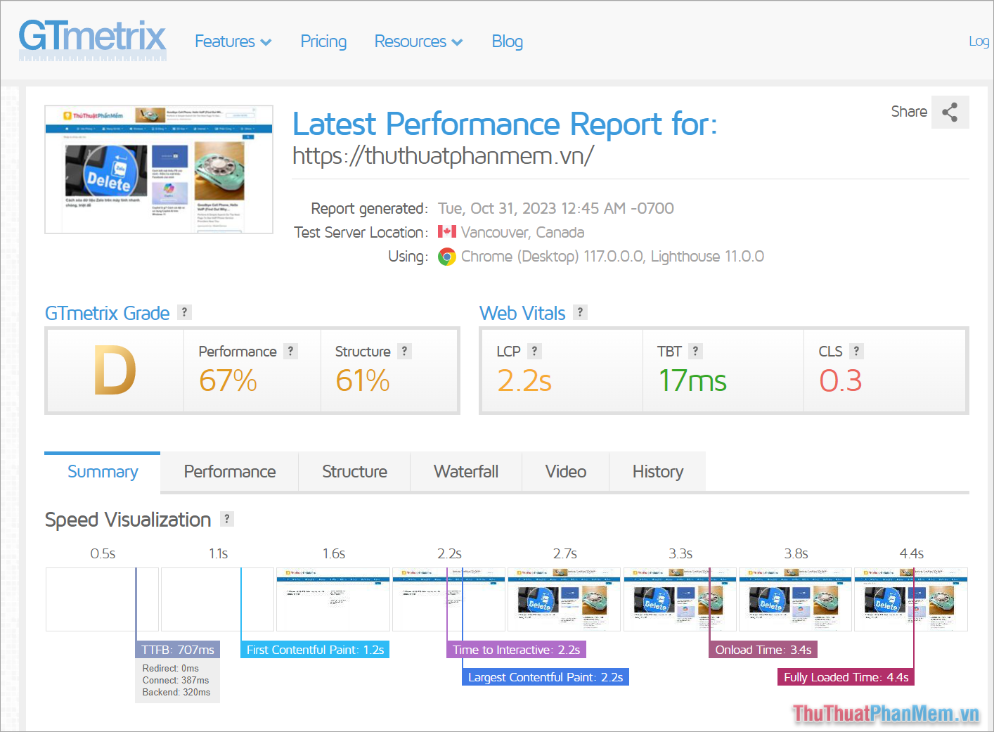 5 most accurate Website speed testing tools Picture 4